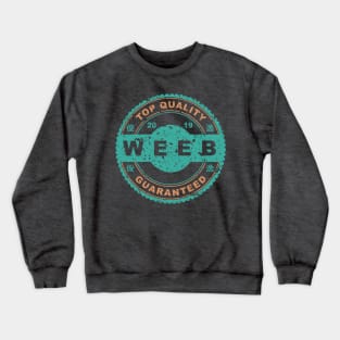 Weeb Label- Stamp Design Crewneck Sweatshirt